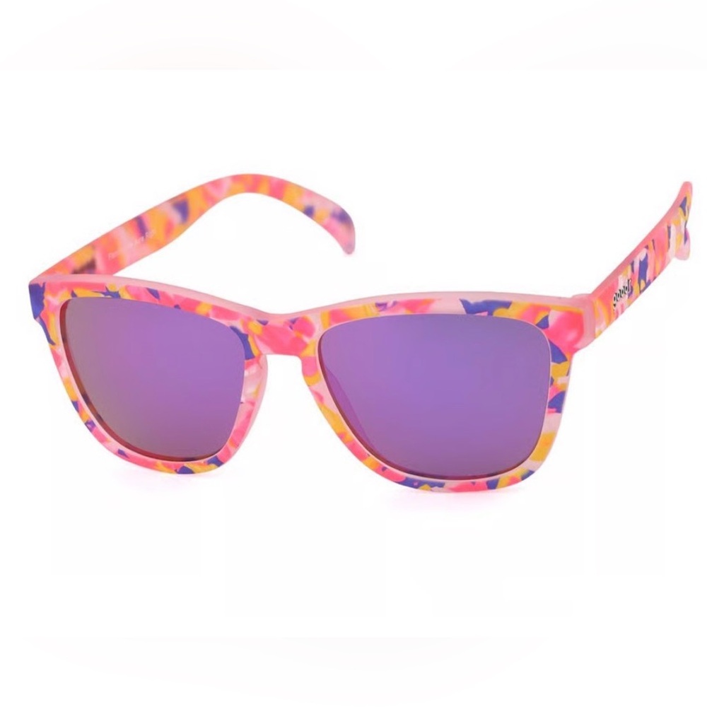 Goodr OG Cosmic Crystals Sunglasses 
(Flamingo-ite Aura Right)